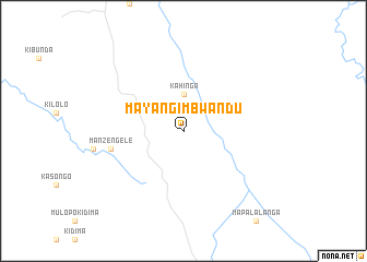 map of Mayangi-Mbwandu
