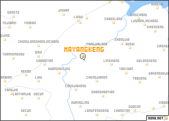 map of Mayangkeng