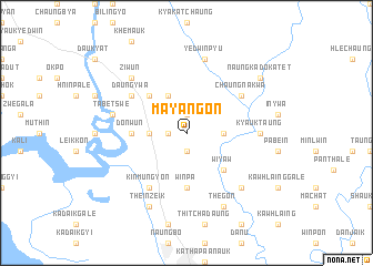 map of Mayangon
