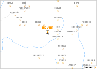 map of Mayani