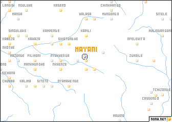 map of Mayani