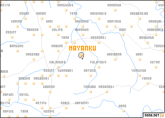 map of Mayanku