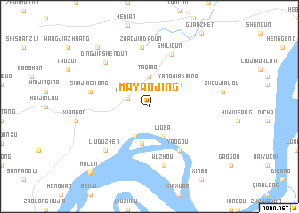 map of Mayaojing