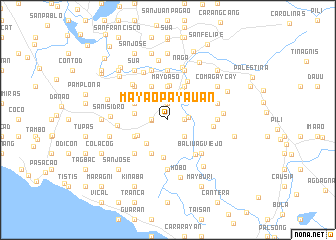 map of Mayaopayauan