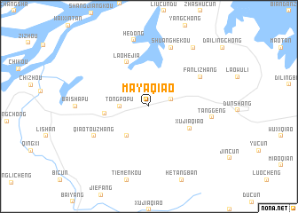 map of Mayaqiao