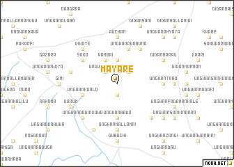 map of Mayare