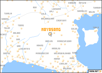 map of Mayasang