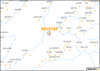 map of Mayatap