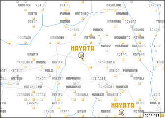 map of Mayata