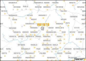 map of Mayata