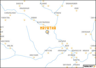 map of Mayatha