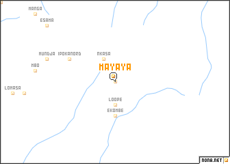 map of Mayaya