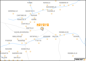 map of Mayaya