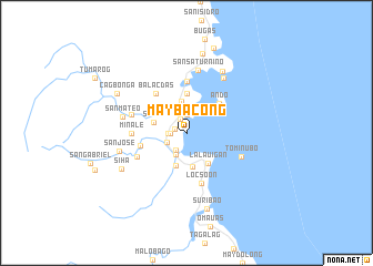 map of Maybacong