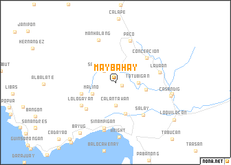 map of Maybahay