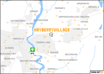 map of Mayberry Village