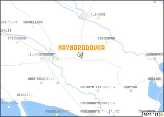 map of Mayborodovka