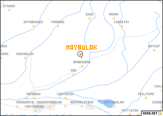 map of Maybulak