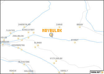 map of Maybulak