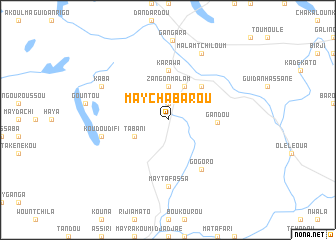 map of Maychabarou