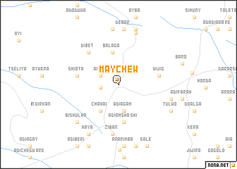 map of Maychʼew