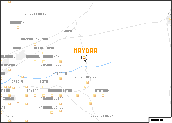 map of Mayda‘ā