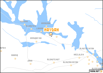 map of Mayḑah