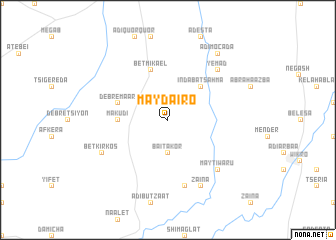 map of May Daʼiro