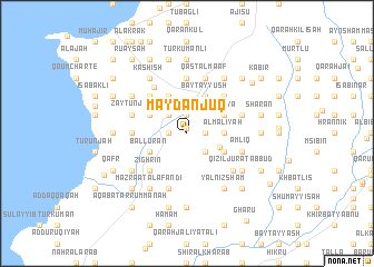 map of Maydān Jūq