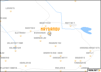 map of Maydanov