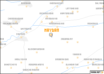 map of Maydan