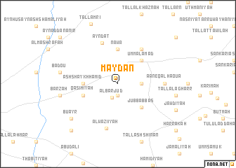 map of Maydān