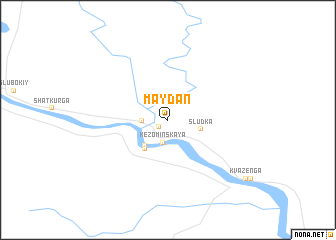 map of Maydan