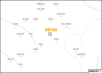 map of Mayda