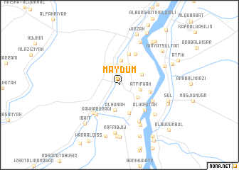 map of Maydūm