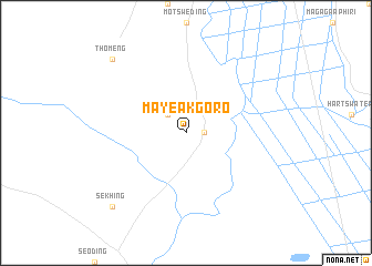 map of Mayeakgoro