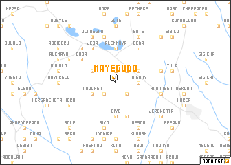 map of Maye Gudo