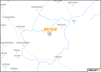 map of Mayeir