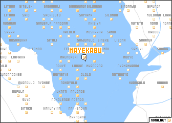 map of Mayekabu
