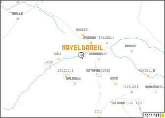 map of Mayel Danéïl