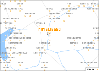 map of Mayel Iesso