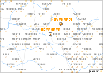 map of Mayemberi