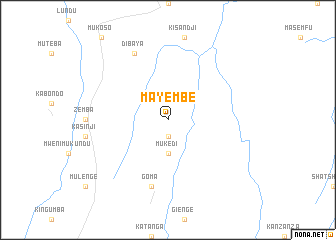 map of Mayembe