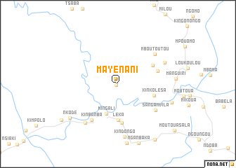 map of Mayénani