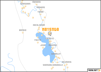 map of Mayenda