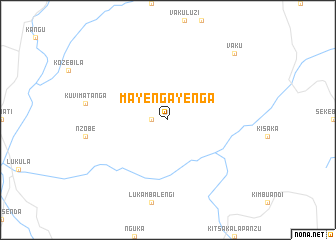 map of Mayenga-Yenga