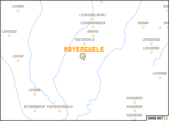 map of Mayenguelé