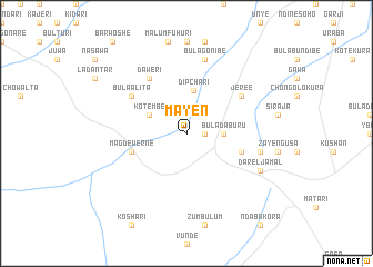 map of Mayen