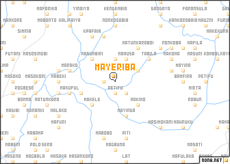 map of Mayeriba