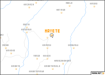 map of Mayete